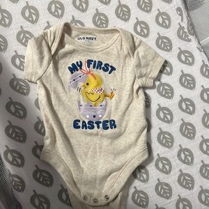 My first Easter onesie - size 0-3 months. Work once